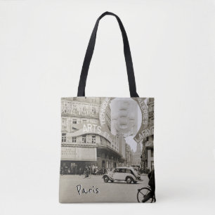 Tote Bag Galeries Lafayette Paris Haussmann 1940 Photograph