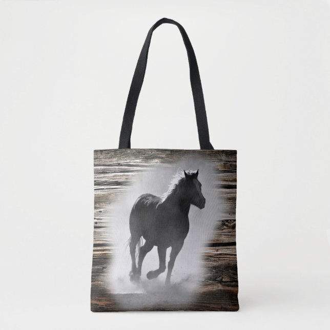 Tote Bag Galloping de Wild Horse (Devant)
