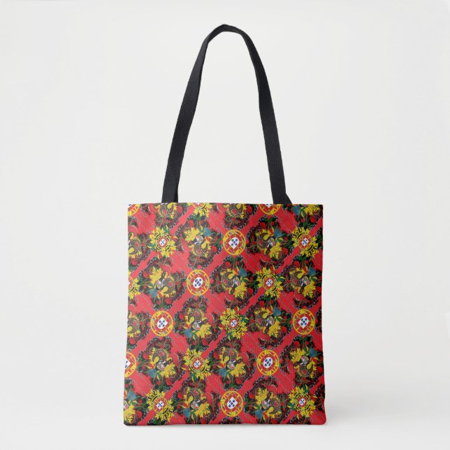 Tote Bag Galo de Barcelos, Portugal (Devant)