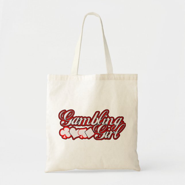 Tote Bag Gambling Girl (Devant)