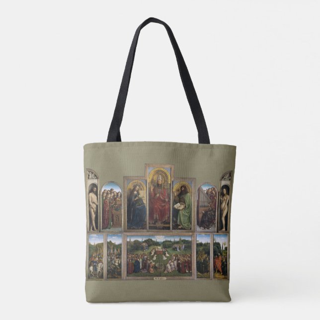 Tote Bag Gand Altarpiece, Van Eyck Brothers (Dos)