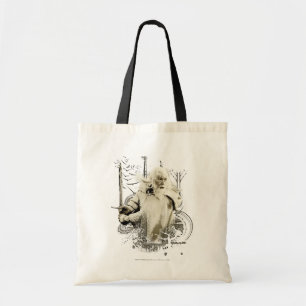 Tote Bag GANDALF™ with Sword Vector Collage
