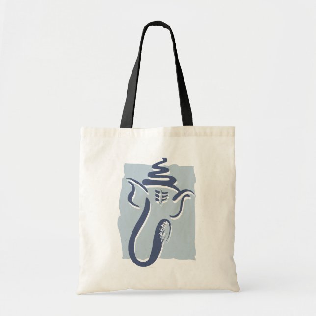 Tote Bag Ganesh artistique (Devant)