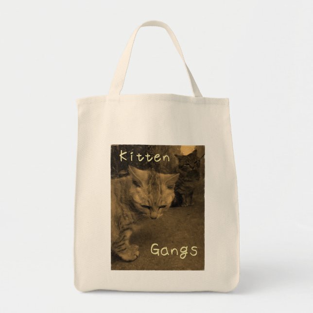 Tote Bag gangs de chatons (Devant)