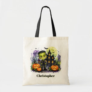 Tote Bag Garçon de Frankenstein mignon Anniversaire Hallowe