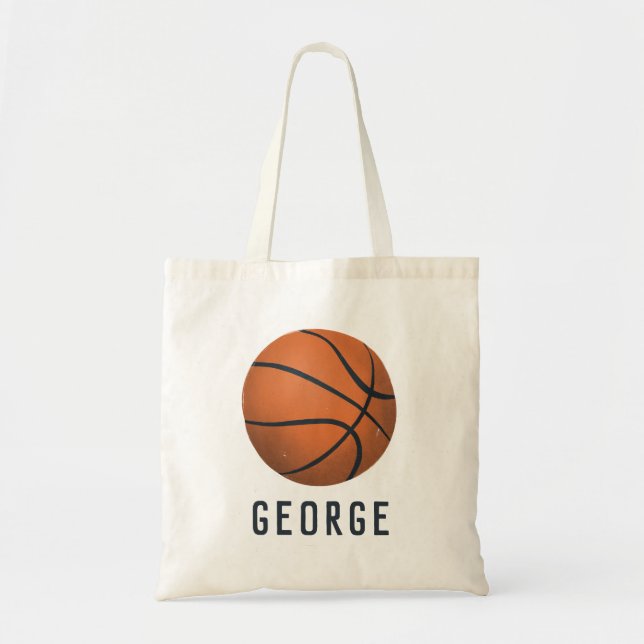 Tote Bag Garçons Basketball moderne Sports Enfants (Devant)