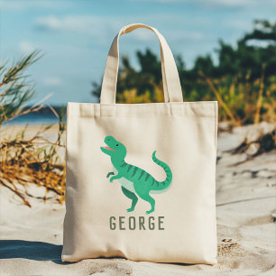 Tote Bag Garçons Mignonnes Jungle T-Rex Dinosaur Enfants
