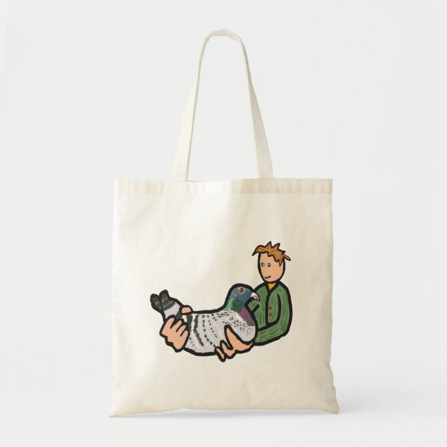 Tote Bag Garde de pigeon (Devant)