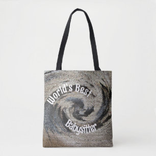 Tote Bag Garde d'enfants Mosaïque Garde de bébé à genre neu