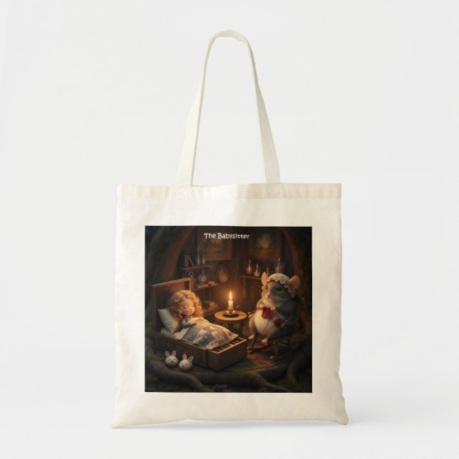 Tote Bag Garde d'enfants Souris (Devant)