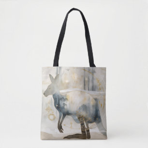 Tote Bag Garde du Rêve Kangourou (Marlu) – Avant sereine