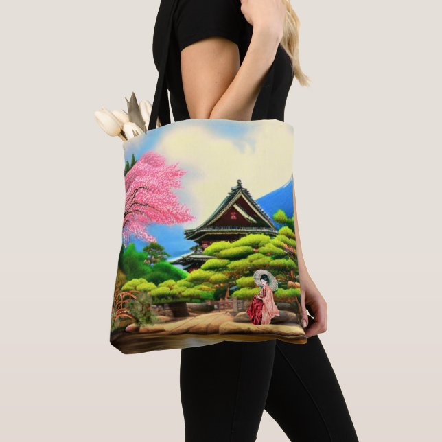 Tote Bag Garden japonais (De près)