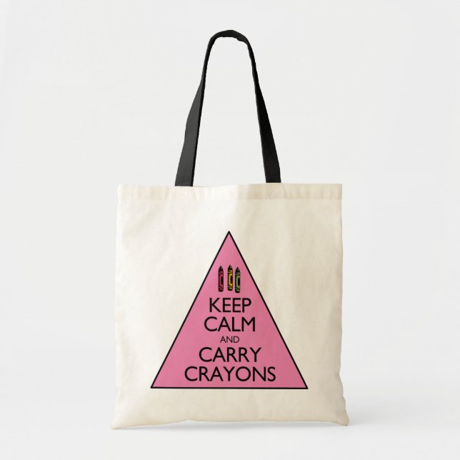 Tote Bag Garder calme et porter des rayons (Devant)