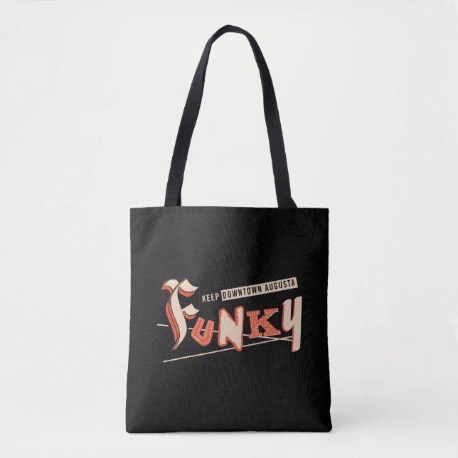 Tote Bag Garder Downtown Augusta Funky Fourre-tout (Devant)