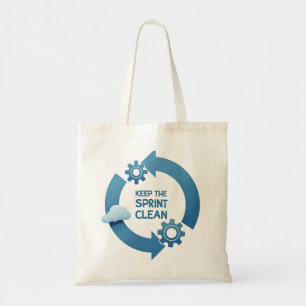 Tote Bag Garder la sprint propre