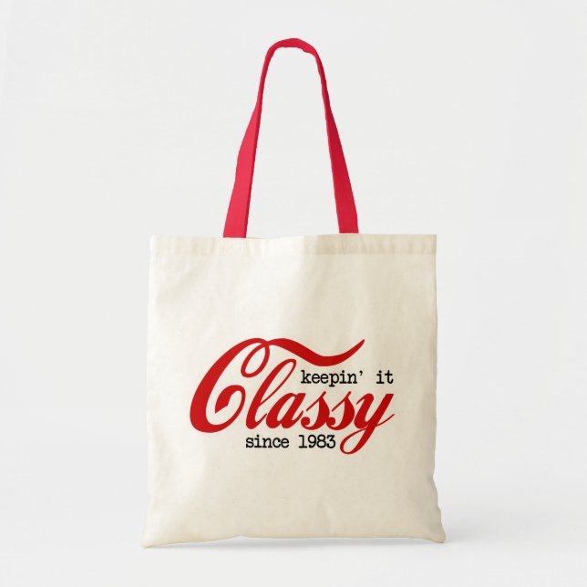 Tote Bag Garder l'élégance (Devant)