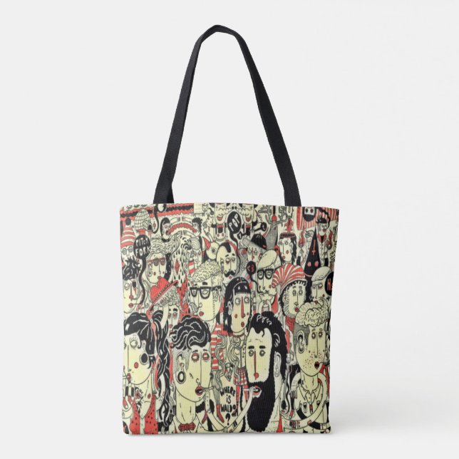 Tote Bag Garder Portland bizarre (Dos)