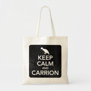 Tote Bag Gardez le calme et la charogne Fourre-tout
