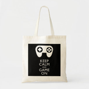 Tote Bag GARDEZ LE CALME ET LE JEU EN MARCHE - Pavé de jeu