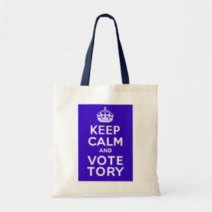 Tote Bag Gardez le calme et votez le ~ Royaume-Uni