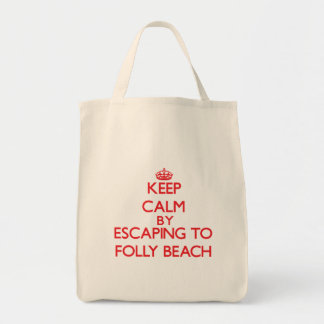 Tote Bag Gardez le calme par l'évasion aux sud Carolin de