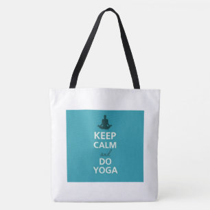 Tote Bag Gardez le yoga calme Fourre-tout