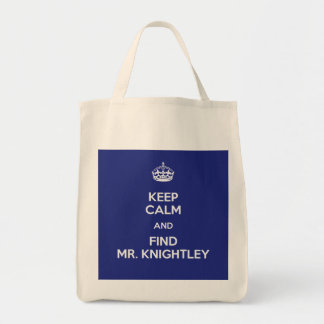 Tote Bag Gardez M. calme Knightley Emma Jane Austen de