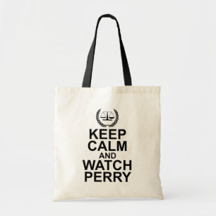 Tote Bag Gardez votre calme et regardez Perry humour juridi