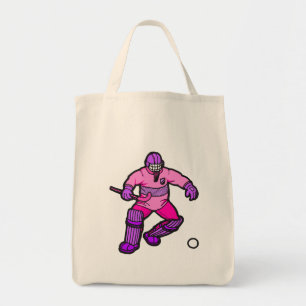 Tote Bag Gardien de but d'hockey de champ