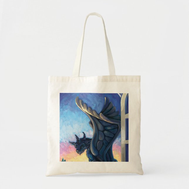 Tote Bag Gargoyle Guardian (Devant)