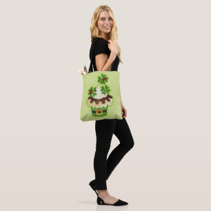 Tote Bag Gâteau de la Saint-Patrick avec trèfles et coccine