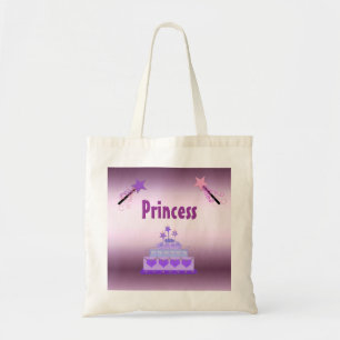 Tote Bag Gâteau de princesse et baguettes magiques
