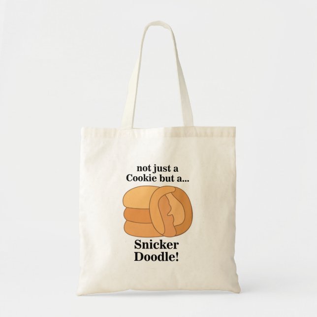 Tote Bag Gâteau Snickerdoodle (Devant)