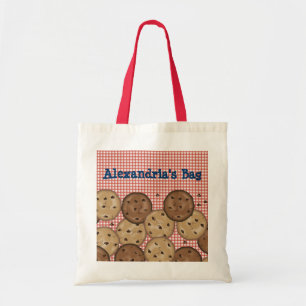 Tote Bag Gâteaux aux pépites de chocolat personnalisables