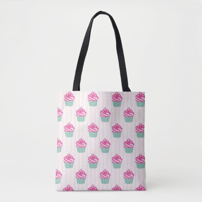 Tote Bag Gâteaux de Coupe Doux et tendance (Devant)