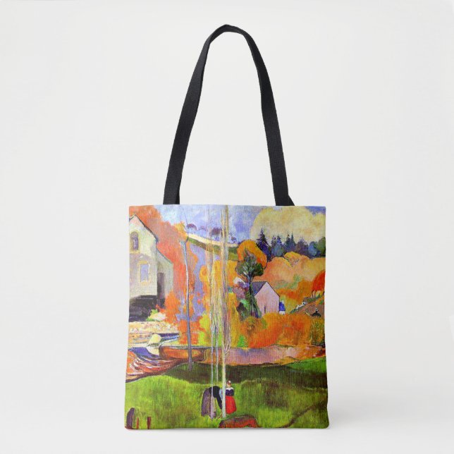 Tote Bag Gauguin - A Breton Landscape-David's Mill-1894 (Devant)