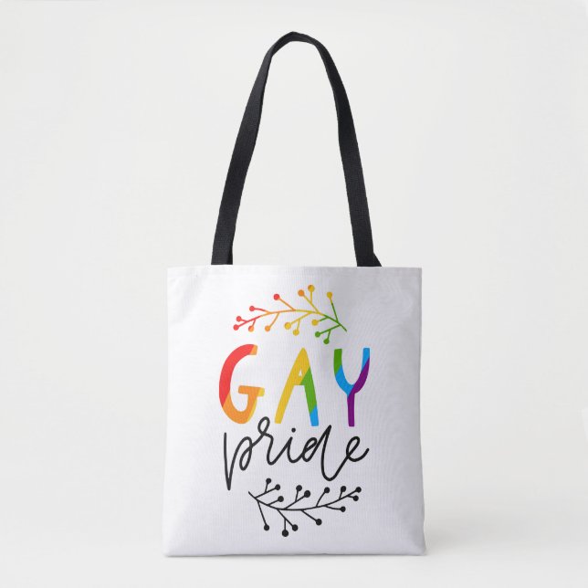 Tote Bag Gay pride (Devant)