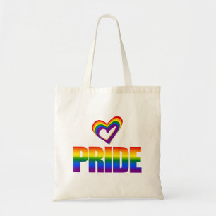 Tote Bag Gay pride Arc-en-ciel Coeur LGBT Égalité Amour