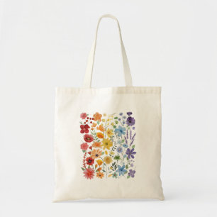 Tote Bag Gay pride Fleur sauvage subtil Lgbtq Mois Rainbow