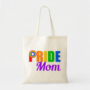 Tote Bag Gay pride Maman Rainbow Text LGBTQ