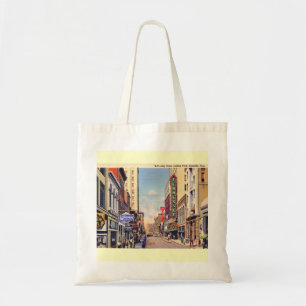 Tote Bag Gay Street, Knoxville, Tennessee Style Vintage