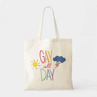 Tote Bag Gay toute la journée
