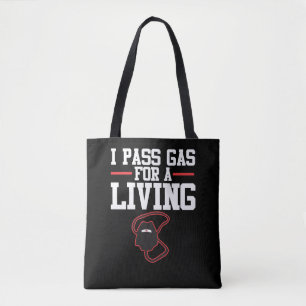 Tote Bag Gaz drôle de passage de cadeau d'anesthésie