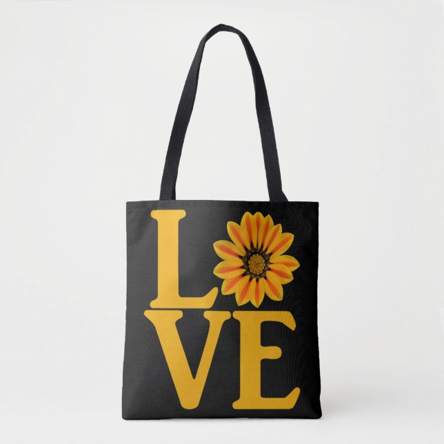 Tote Bag Gazania Classique d'Amour (Devant)