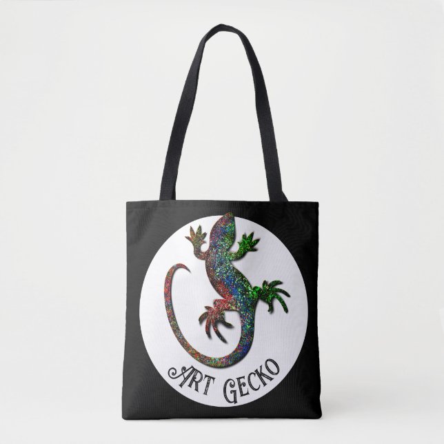 Tote Bag Gecko d'Art  (Devant)
