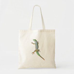 Tote Bag Gecko diurne vert vibrant de Madagascar