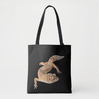 Tote Bag Gecko Léopard