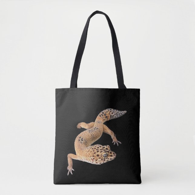Tote Bag  Gecko Léopard  (Devant)