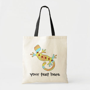 Tote Bag Gecko Lizard coloré