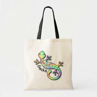 Tote Bag Gecko psychédélique
